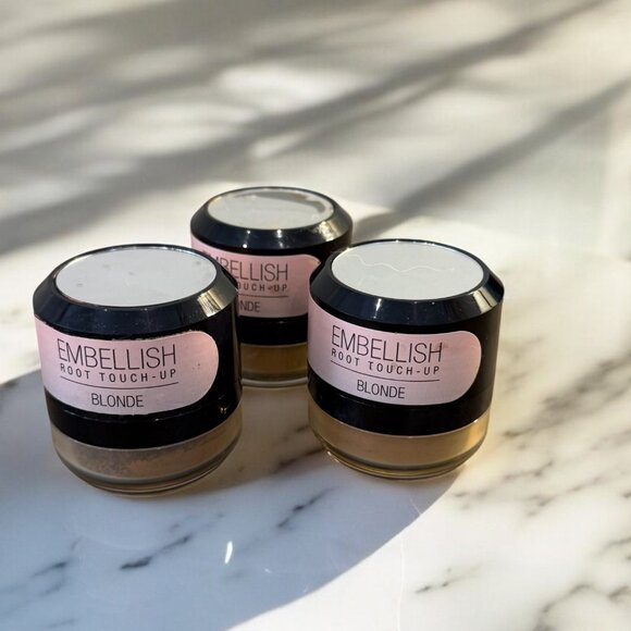 Calista Embellish Root Touch-Up Hair Color Bundle X3 Blonde Color 0.35 - Picture 1 of 7